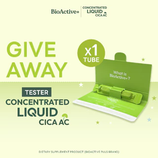 [Gift with purchase] Tester Concentrated Liquid CICA AC 1 Tube ดูแลเรื่องสิว ผิวมัน รอยแดง รอยดำ 1 หลอด