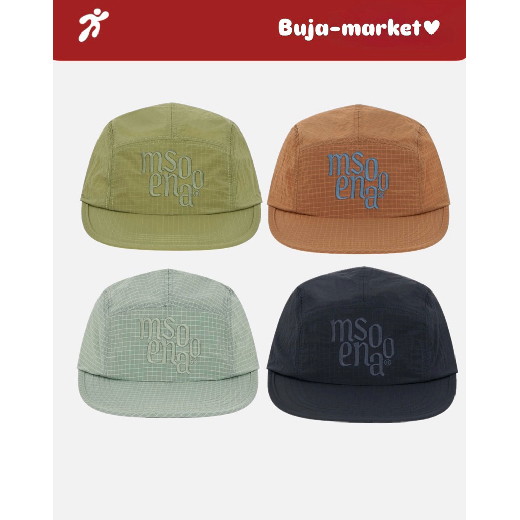 หมวกวิ่ง Signature Ripstop Running Cap จากแบรนด์สตรีทแวร์และสปอร์ตแวร์สัญชาติเกาหลีใต้