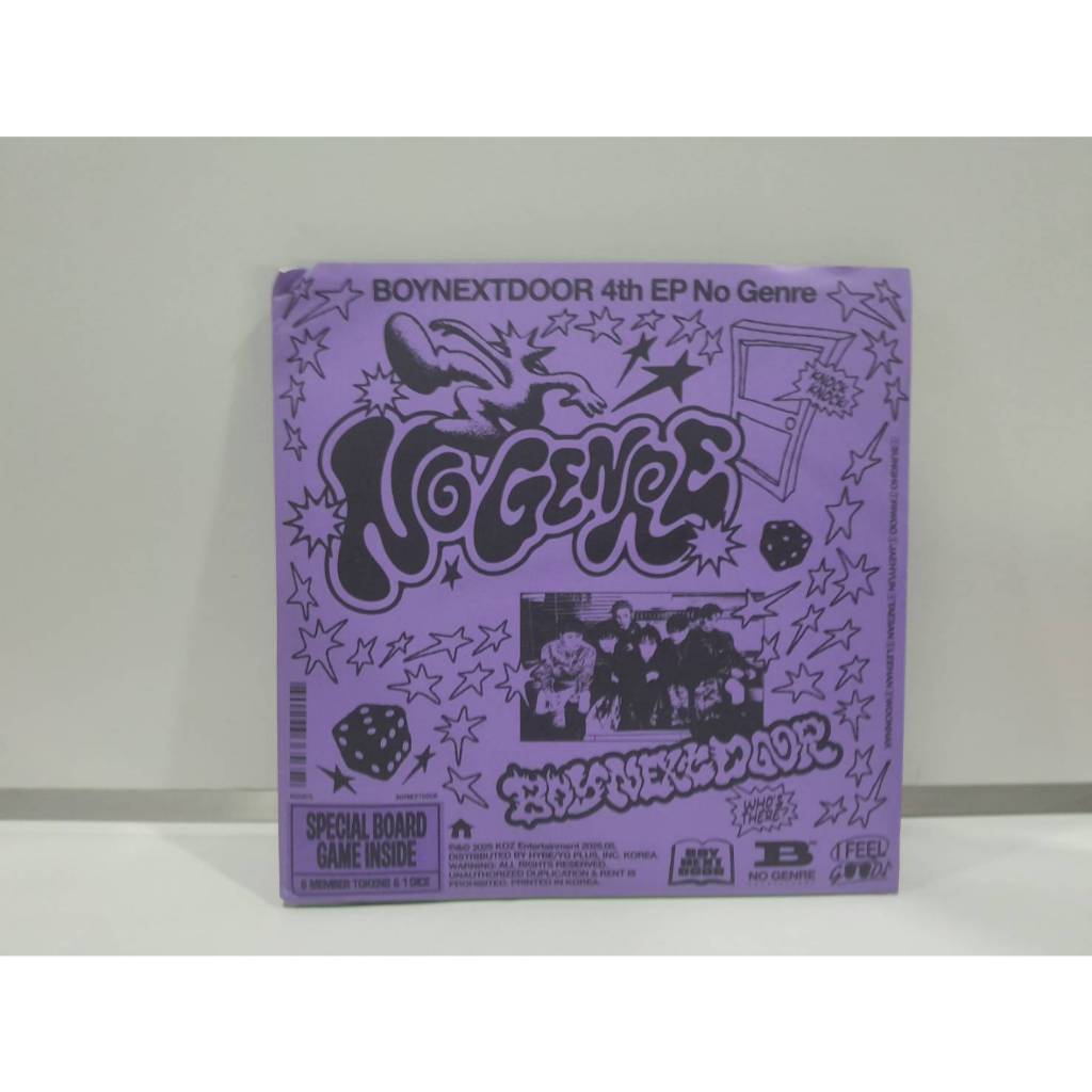 1 CD MUSIC ซีดีเพลงเกาหลี BOYNEXTDOOR 4th EP [No Genre] Board Game Ver (Z1E142)