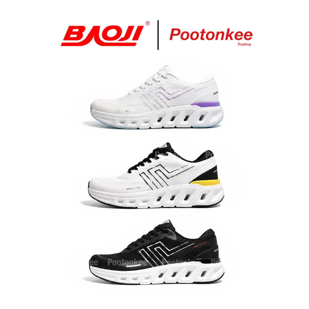 BAOJI บาโอจิ รุ่น BJM 921  รองเท้าผ้าใบ รองเท้าวิ่งผู้ชาย