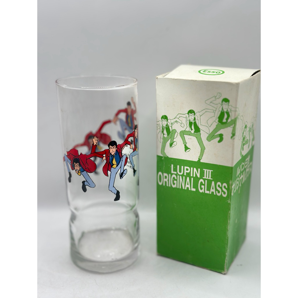 แก้วทรงสูง Lupin III X Esso Original Glass