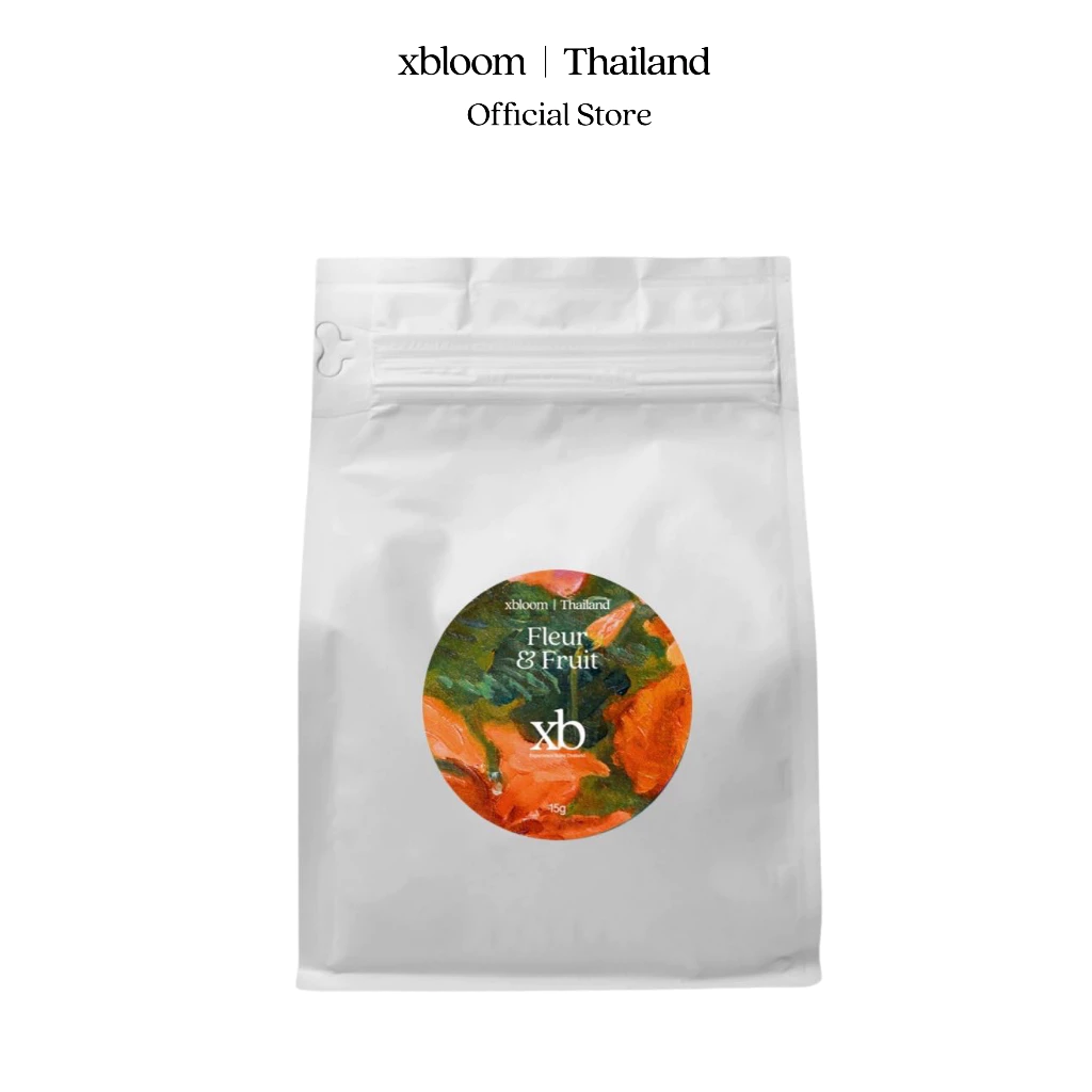 xBloom Thailand Fleur & Fruit (300 g.) | เมล็ดกาแฟคั่วอ่อน-กลาง Orange Blossom Double Anaerobic Washed จากเมียนมา