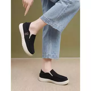 CHERRYMU รุ่น F263 รองเท้าผ้าใบสลิปออน ใส่เหยียบส้นได้