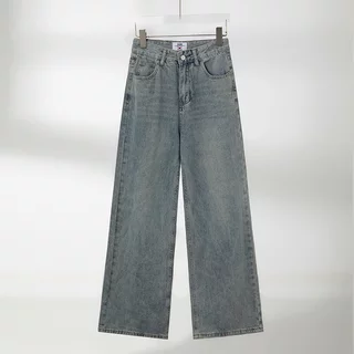Helldul Jeans [9901] กางเกงยีนส์ทรงลิซ่า เอวเข้ารูป ใส่สะบาย แมทง่ายหลายลุค มี 5 สี 5 ไซส์ ให้เลือก