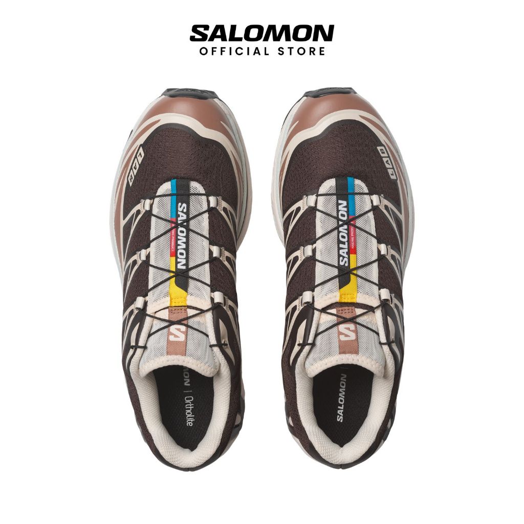SALOMON حذاء XT-6 ‏Black Coffee للجنسين — صورة 3