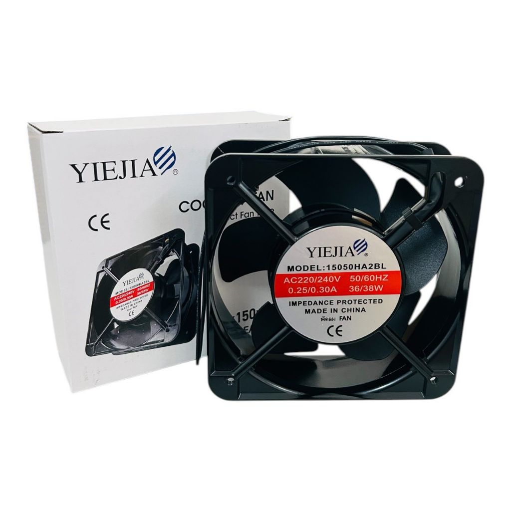 พัดลม7นิ้วMODEL:15050HA2BL
AC220/240V 50/60HZ
0.25/0.30A 36/38W
IMPEDANCE PROTECTED
MADE IN CHINA
พั