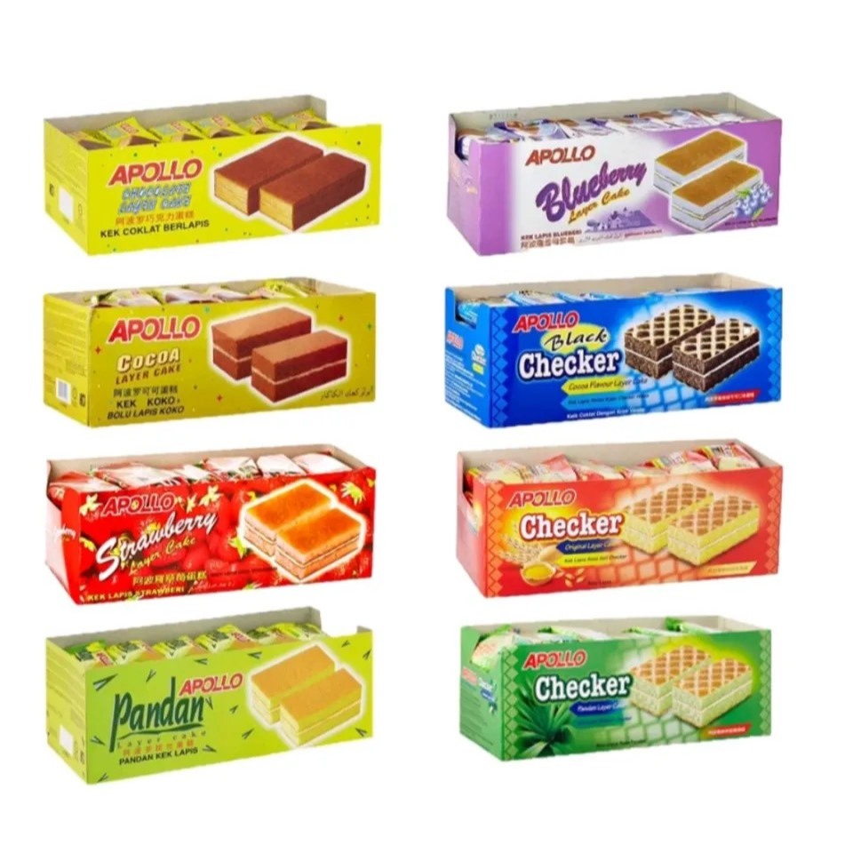 ✨ Apollo Layer Cake & Checker Series (ขนมเค้กเลเยอร์ อะพอลโล่) ✨