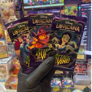 รับประกัน[สินค้าแท้/ส่งทันที🇹🇭]ซองใหม่ Disney Lorcana[set13]Attack of the Vine พร้อมส่งในไทย ver[EN]