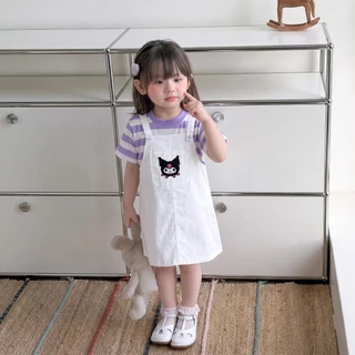 เด็กใหม่แฟชั่นการ์ตูนแฟชั่นด้านหลังกระโปรงด้านหลัง