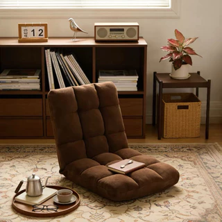 DUDEE SOFAไซส์ใหญ่ 110 ซม.โซฟา ปรับเอนได้ 6 ระดับ โซฟาญี่ปุ่น นั่งพื้น ปรับนอนได้