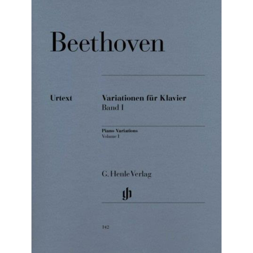 Ludwig van Beethoven: Piano Variations, Volume I (HN142)
