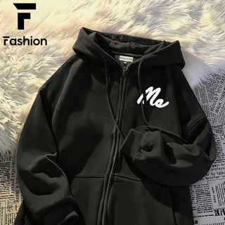 เสื้อสเวตเตอร์แจ็คเก็ตมีฮู้ด Unisex ใส่คู่กับแฟนได้ เนื้อผ้านุ่ม ใส่สบาย หน้าหนาวนี้ต้องมี