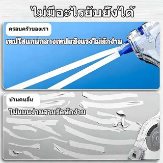 Chokdee เทปลบคำผิด correction tape ทั้งหมด 60 เมตร สีสดใส เครื่องเขียน อุปกรณ์การเรียน สำนักงาน