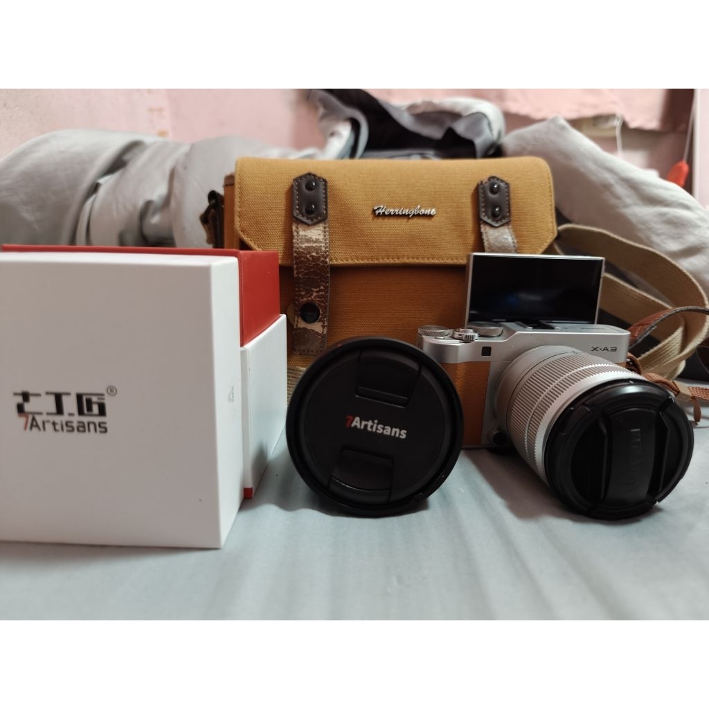 กล้องFuji XA-3 ส่งต่อพร้อมเลนส์7Artisans