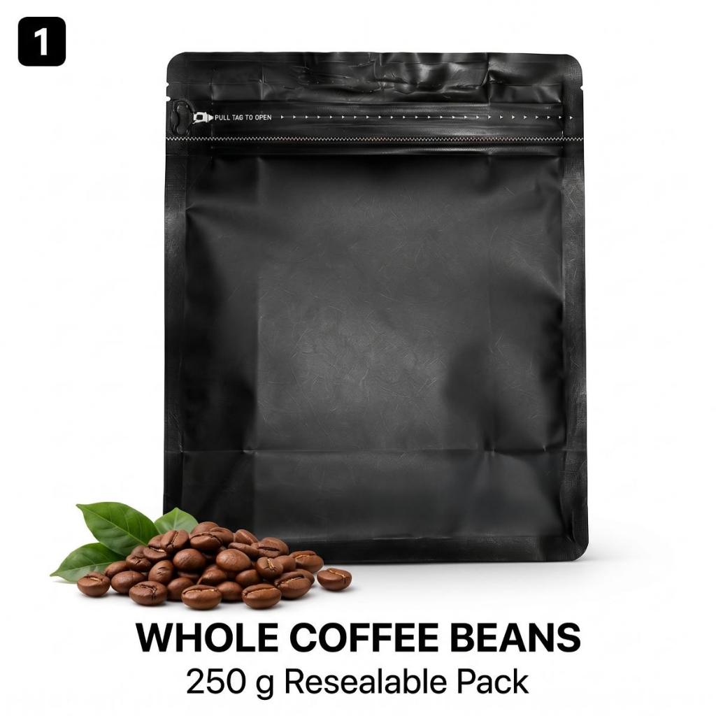 COFFEE BEANS 100% ARABICA 250G