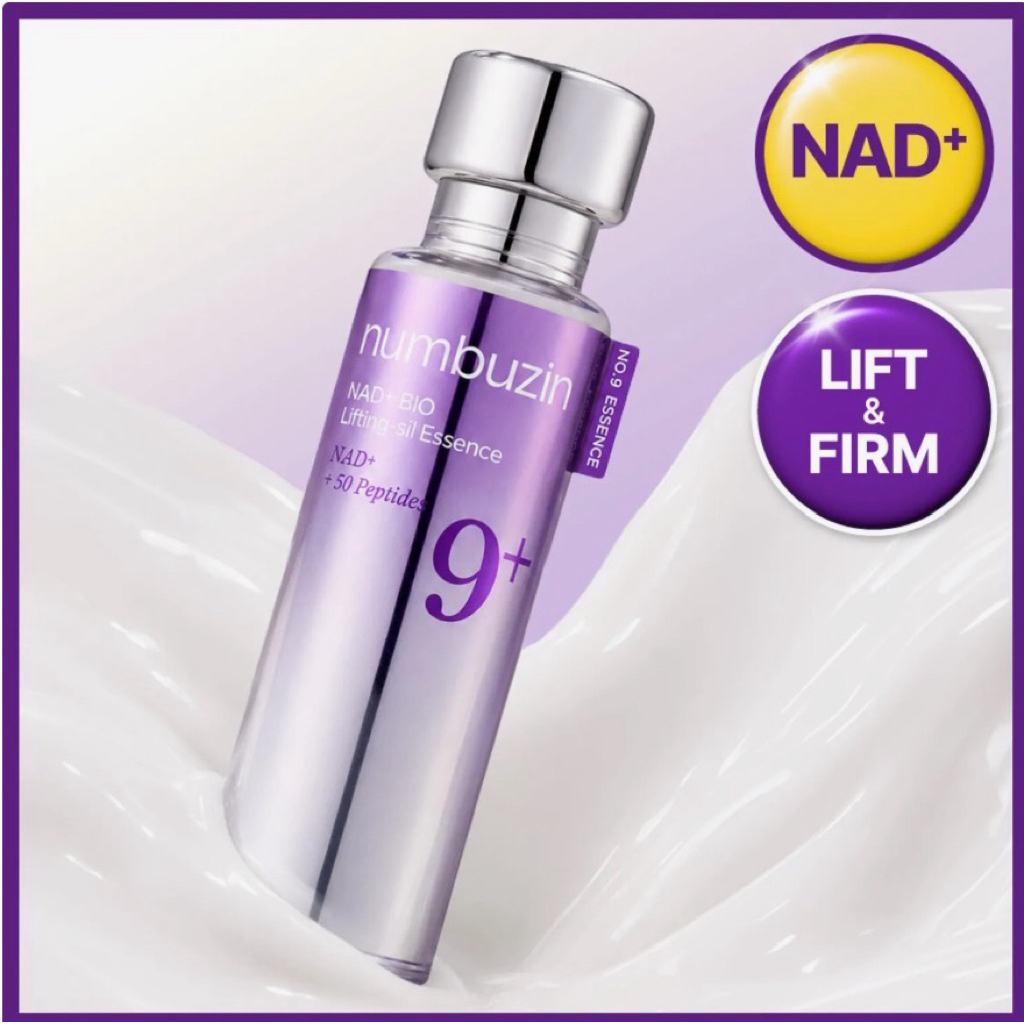 แท้!/พร้อมส่ง  Numbuzin No.9 NAD+ BIO Lifting-sil Essence (NMN BIO Lifting-sil Essence) 50ml.