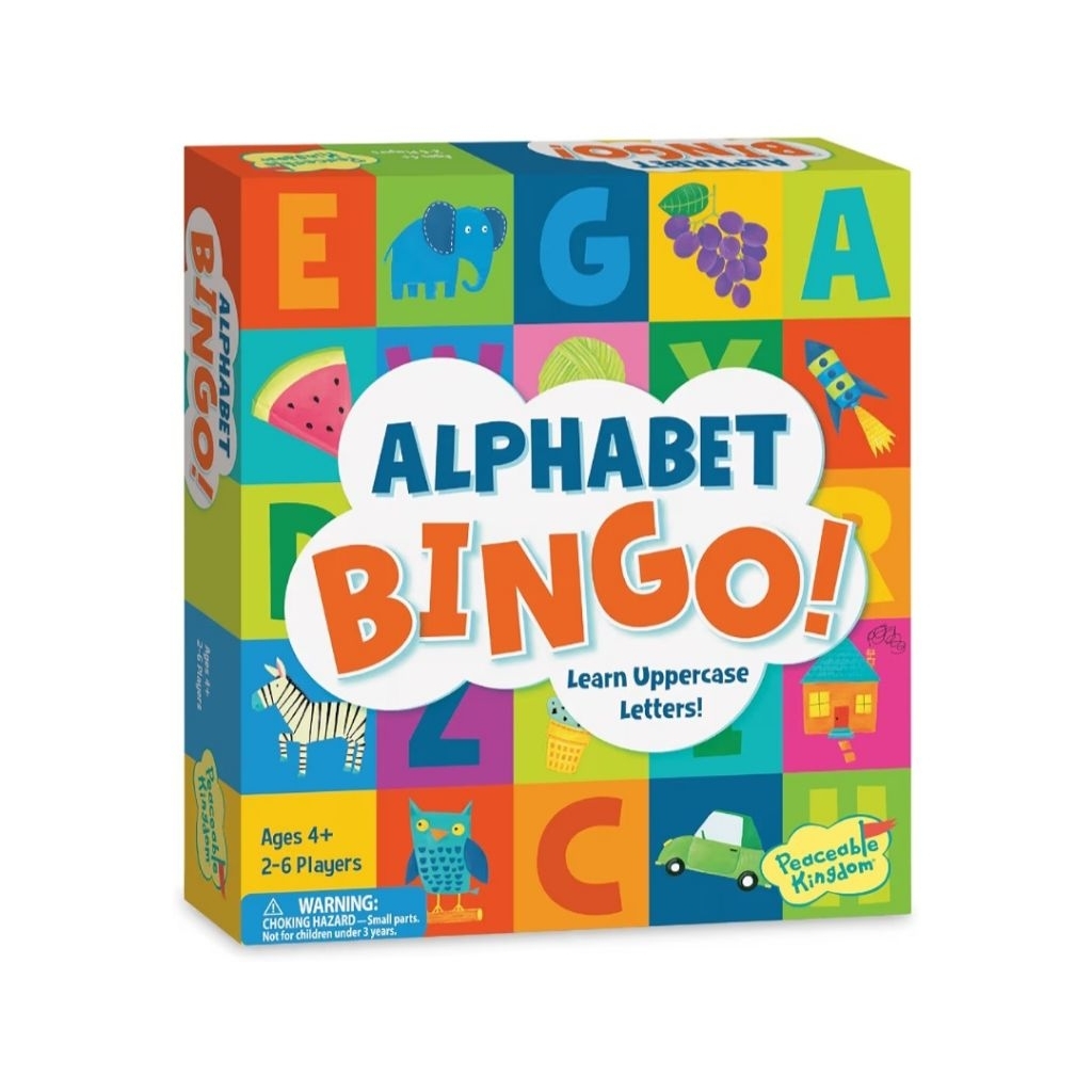 Peaceable Kingdom | Alphabet Bingo