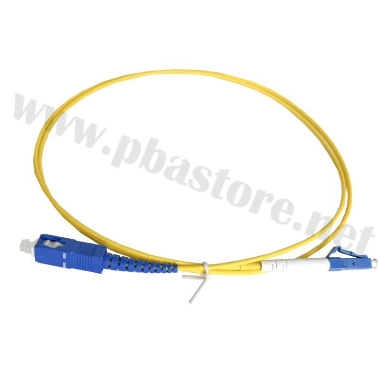 PATCH CORD FIBER 9/125 SC/UPC-LC/UPC SM-SX G657A1 2.0MM 1M