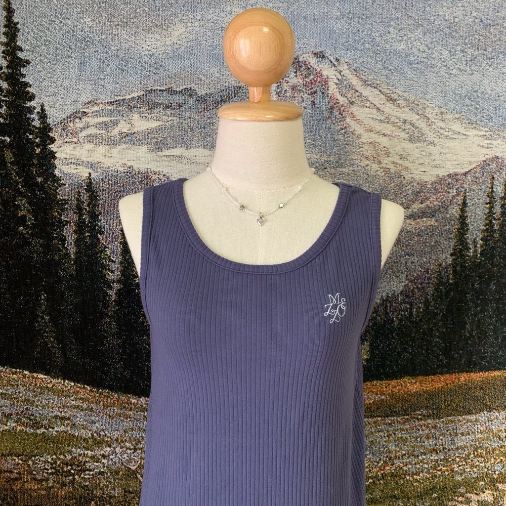 เสื้อกล้าม Mezzo Piano อก32-34 ยาว21 มือสอง (29)