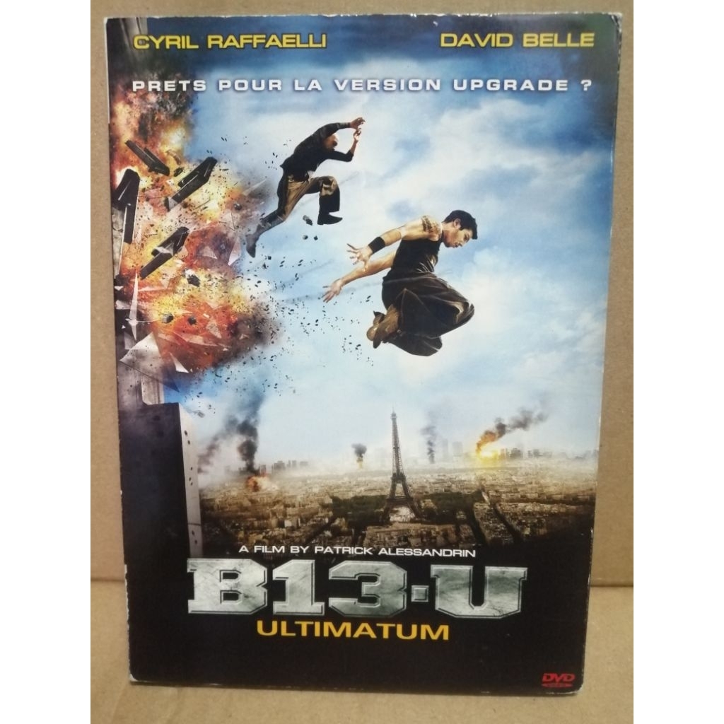 DVD ภาพยนตร์เรื่อง B13-U Ultimatum หรือชื่อไทยคือ คู่ขบถ คนอันตราย 2