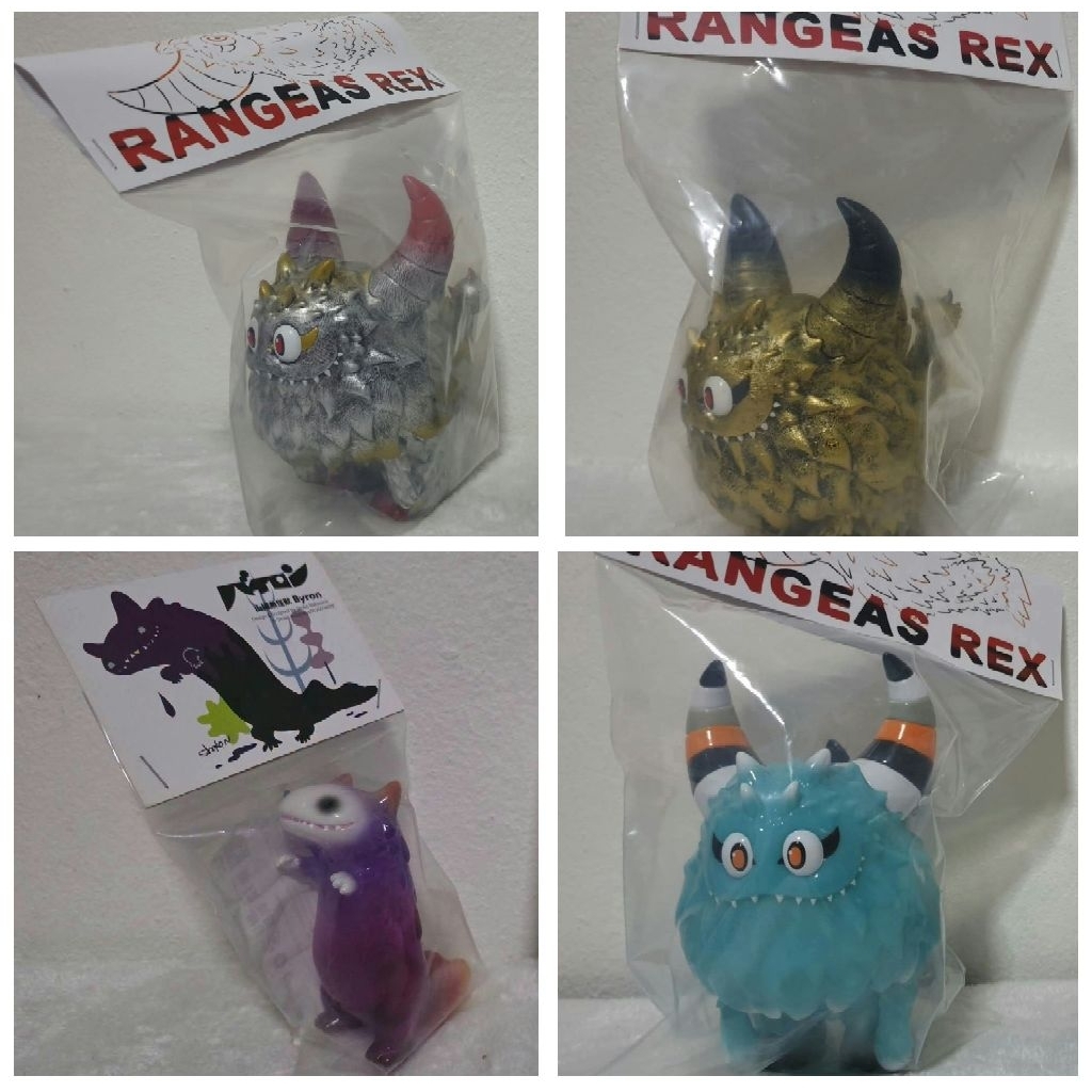 ⚡พร้อมส่ง⚡ Rangeas Rex Silver - Gold / Byron T9G - Designer toys Limited Edition / Paradise - The li