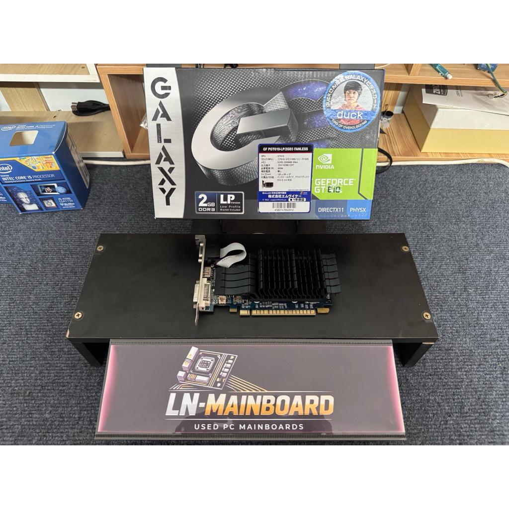 [Graphic Card การ์ดจอมือสอง] Galaxy Geforce GT 610 2GB DDR3 Low Profile