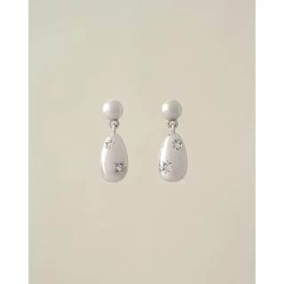 YVIS Vase Brass Drop Stud Earrings - FUNDAMENTAL Mitr X YVIS