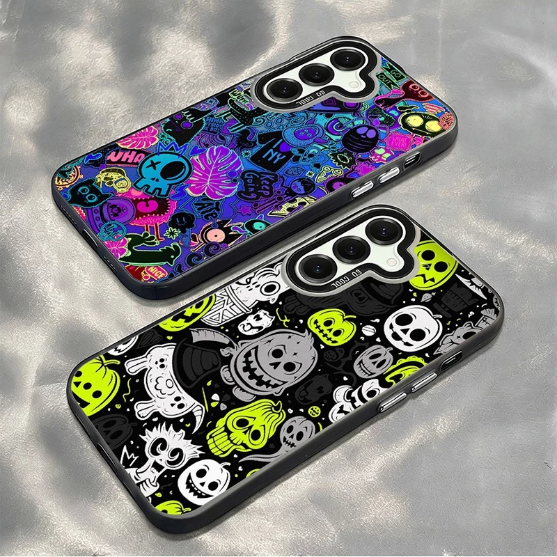 เคสมือถือ For Samsung A56 5G A57 A37 A07 A17 A16 A06 A55 5G A15 A26 A36 A05S 4G A35 A54 A22 5G เคสโทรศัพท์ IMD สีสันสดใส