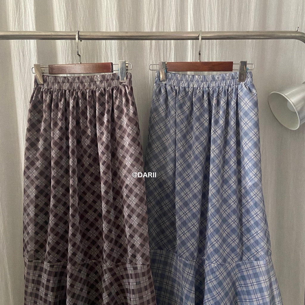 chiffon skirt — กระโปรงยาว ทรงหางปลา รูปที่ 2