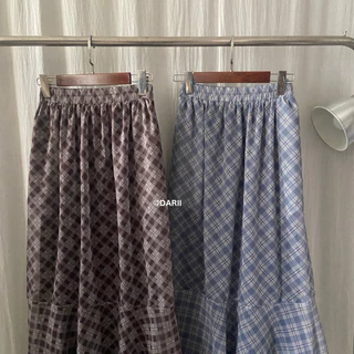 chiffon skirt — กระโปรงยาว ทรงหางปลา 🫧