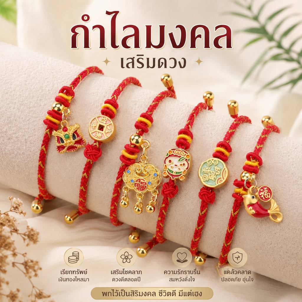 กำไลเหรียญจีนมหาโชค สายมู เสริมโชคลาภ การเงิน เรียกทรัพย์ เมตตามหานิยม ปรับขนาดได้ พร้อมส่งในประเทศไทย