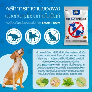 ไล่หมา ป้องกันหมาขี้ แมวจร ป้องกันสุนัขขับถ่าย ชนิดผง
