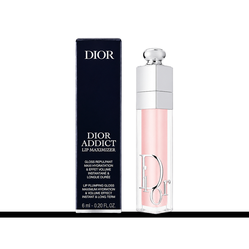 ของแท้ 100% Dior 012 038 009 เพิ่มความอวบอิ่มให้ริมฝีปาก New Addict Lip Gloss/Lipstick 6ml