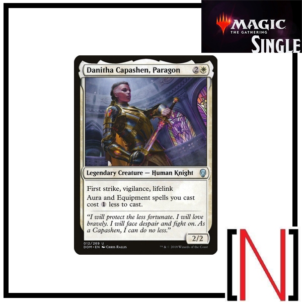 [MTG][Single][DOM] Danitha Capashen, Paragon ระดับ Uncommon [ภาษาอังกฤษ]