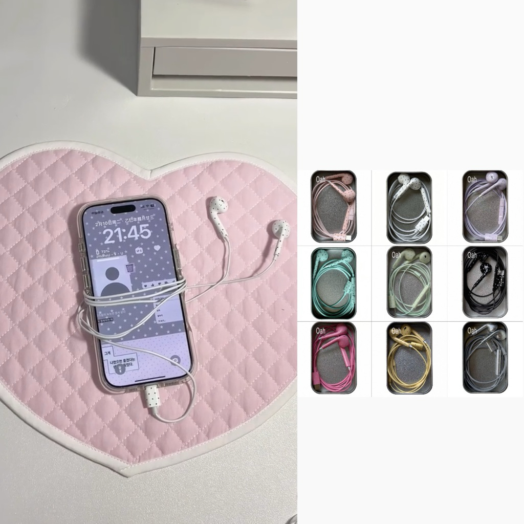 gurls.girl | oah earphone หูฟังไอโฟน