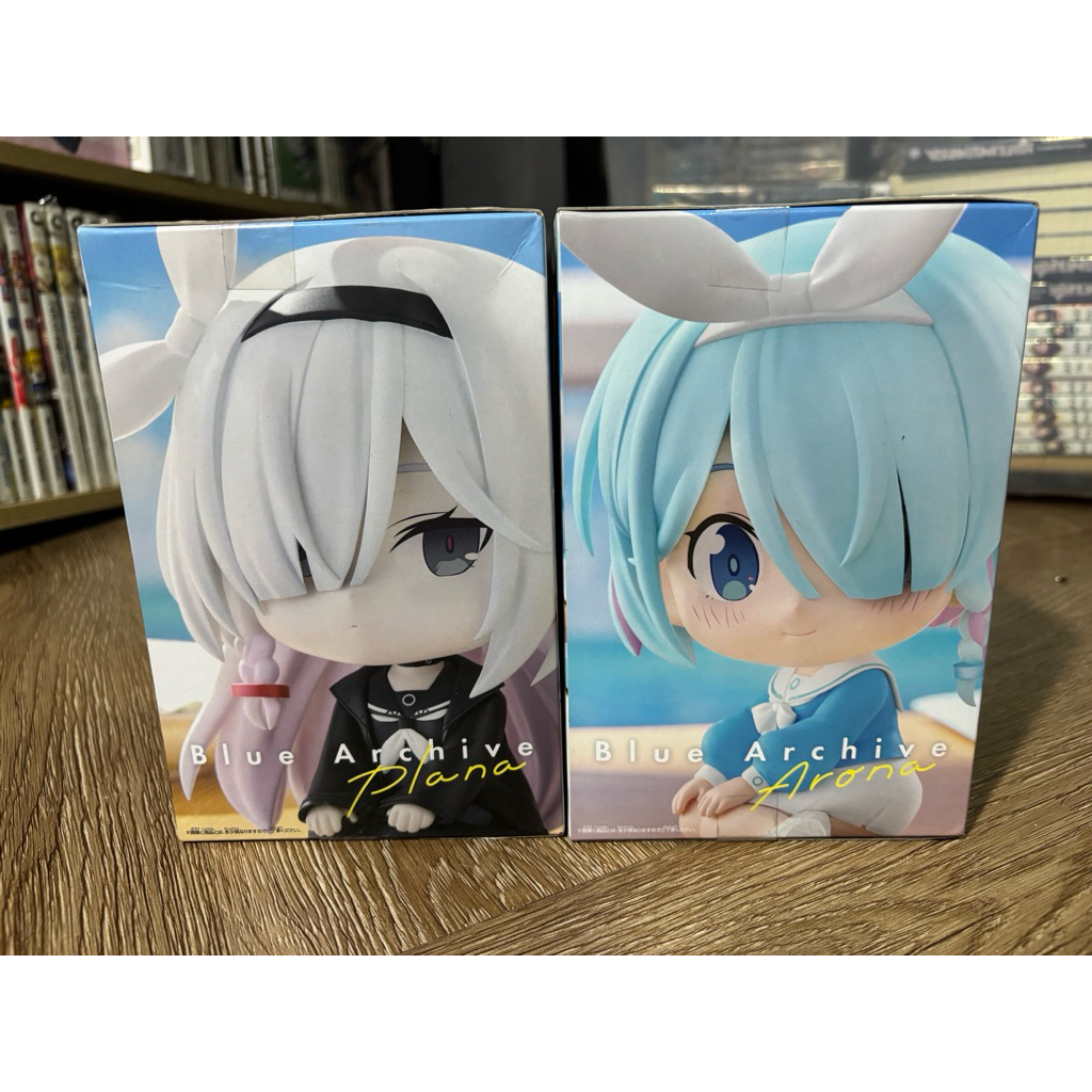 BLUE ARCHIVE SITTING FIGURE ARONA & Plana