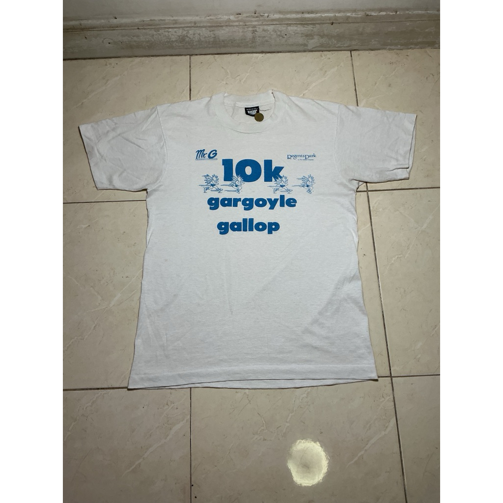 เสื้อยืด 80s Screen Stars "10k Gargoyle Gallop" (งานแท้ Made in USA 🇺🇸)