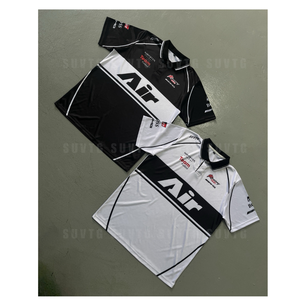 เสื้อคอปก เสื้อพิมพ์ลาย โปโล Unisex ผ้าเบา ใส่สบาย สีไม่ตก - ผู้ชาย เสื้อผู้ชาย