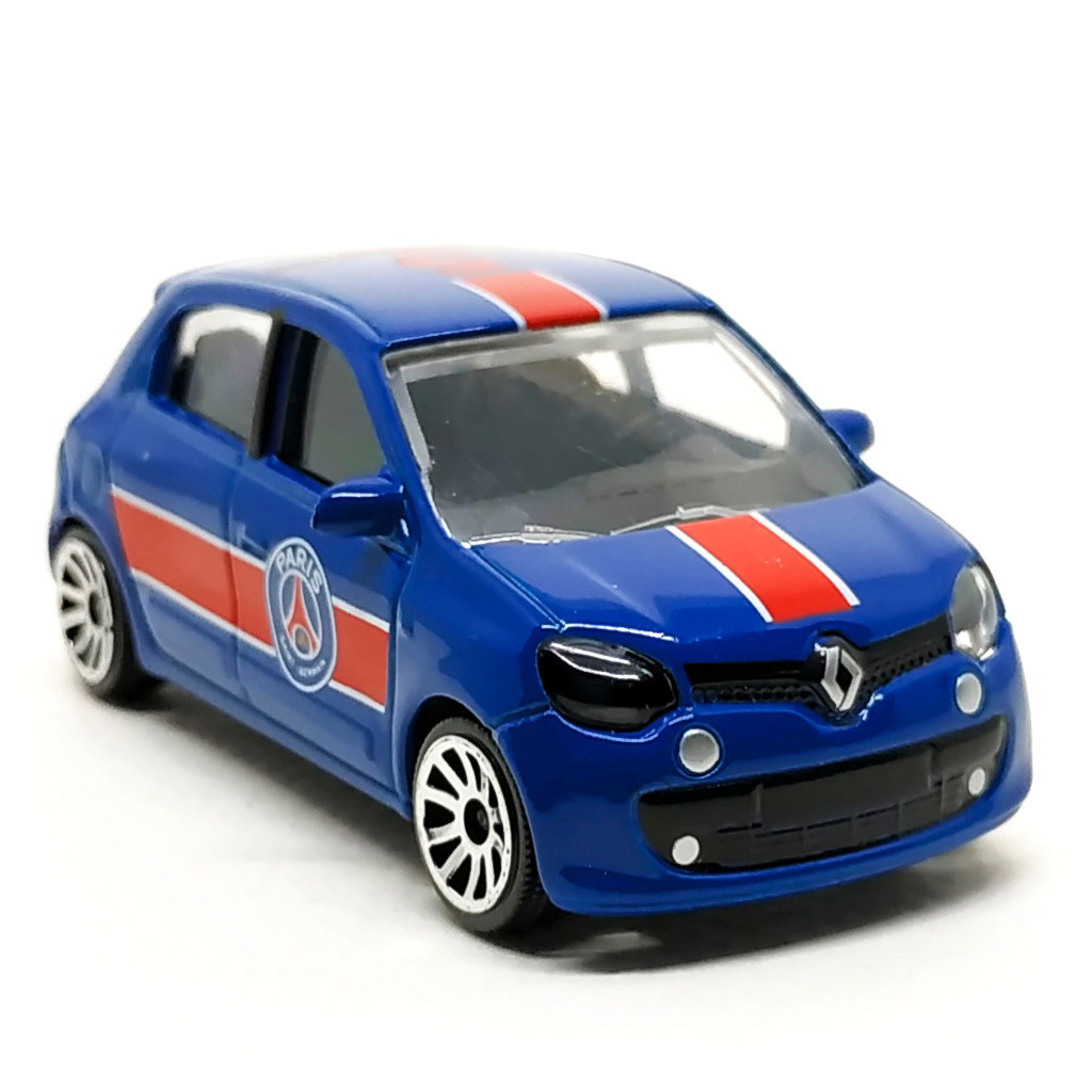 Majorette Renault TWINGO III - PSG - no.5 Marquinhos สีน้ำเงิน แบบล้อ 5U สเกล 1/54 (8 cm) ไม่มี Pack