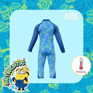 ✨NEW✨ KEED X Minions & Monsters ชุดว่ายน้ำเด็กผู้ชาย ควบคุมอุณหภูมิ บอดี้สูท (TempFlex)