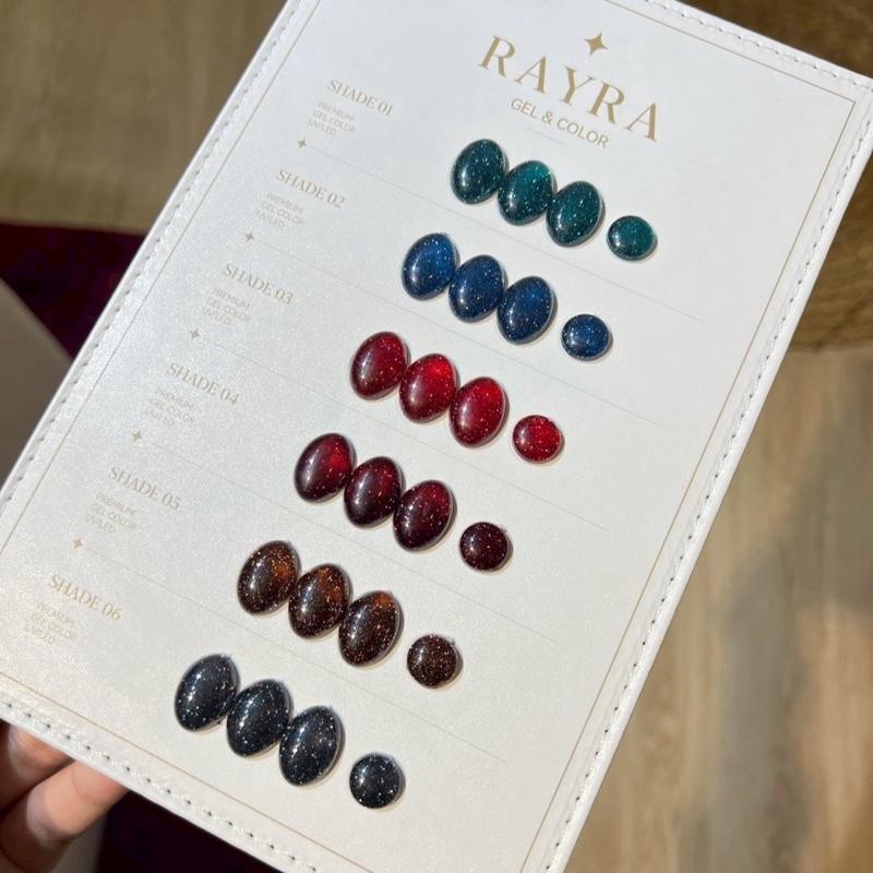 New สีเจล Rayra Flash สีแฟลช 6 สี ( RP13) NON-TPO พร้อมชาร์จทาเอง