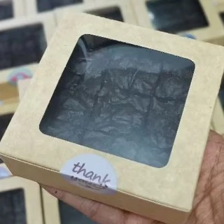 🍫บราวนี่คิวบ์ ดาร์คช็อค ไม่ใส่ผงฟู แป้งน้อย ไม่ใส่สารกันบูด 💥ราคา20กล่อง380.-💥