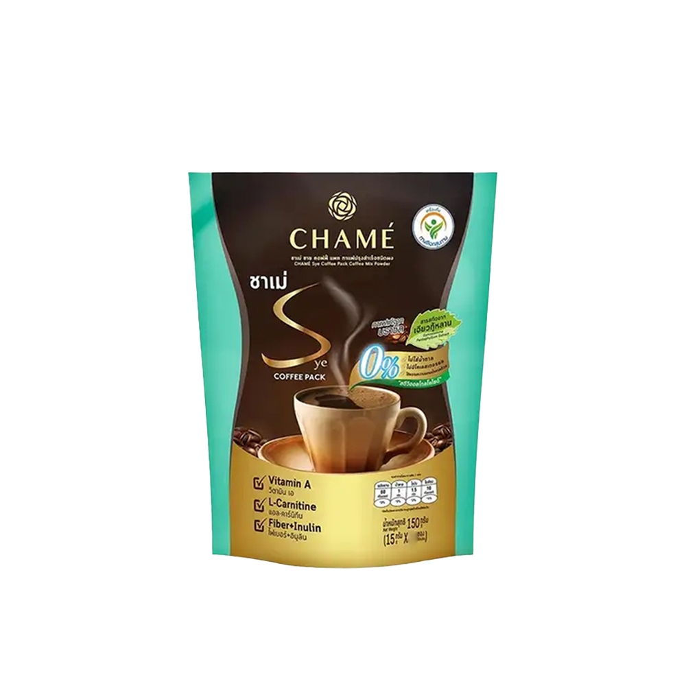 CHAME sye coffee pack (ถุง 4 ซอง) " เจียวกู้หลาน "