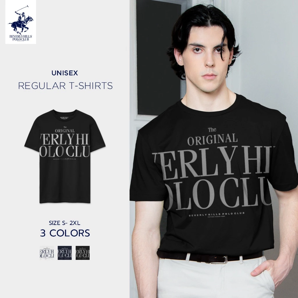 BEVERLY HILLS POLO CLUB เสื้อยืดคอกลมแขนสั้น รุ่น BNSR573