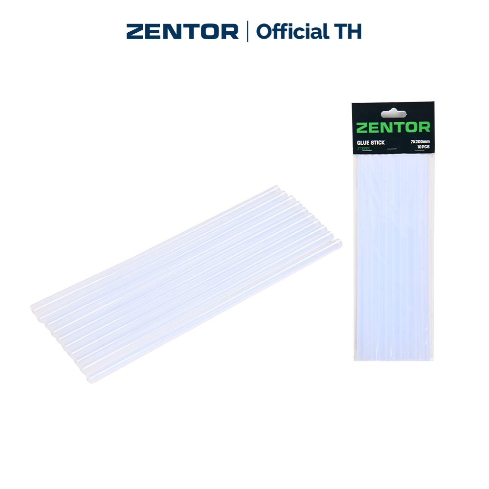 Zentor ไส้กาว แท่งกาว ปืนกาวไฟฟ้า มีสองขนาด 7 และ 11 มม. วัสดุ EVA ติดทนนาน Glue Stick