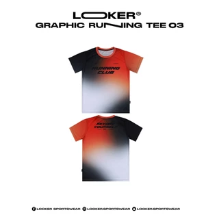LOOKER Sportswear 2026 - Graphic Running Tee เสื้อวิ่งเสื้อยืดพิมพ์ลาย แขนสั้น