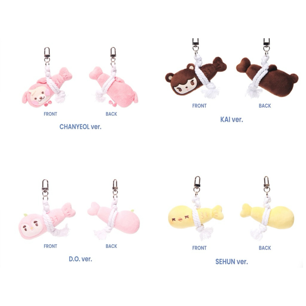 พร้อมส่ง We Are DoLL! EXO - MUNGCHIZ GOOD LUCK DOLL KEY RING