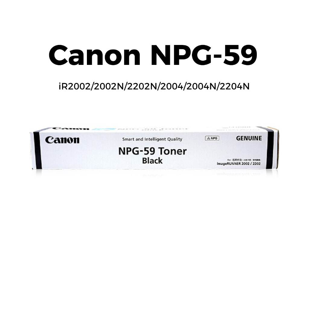 ผงหมึก Canon NPG-59 รองรับเครื่องถ่ายเอกสารรุ่น iR2002、2002N、2202N、2004、2004N、2204N