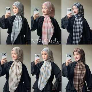 (พร้อมส่งพรุ่งนี้)Ana hijab ✨🛒 : ผ้าคลุมชีฟองญี่ปุ่นขนาด 120*120