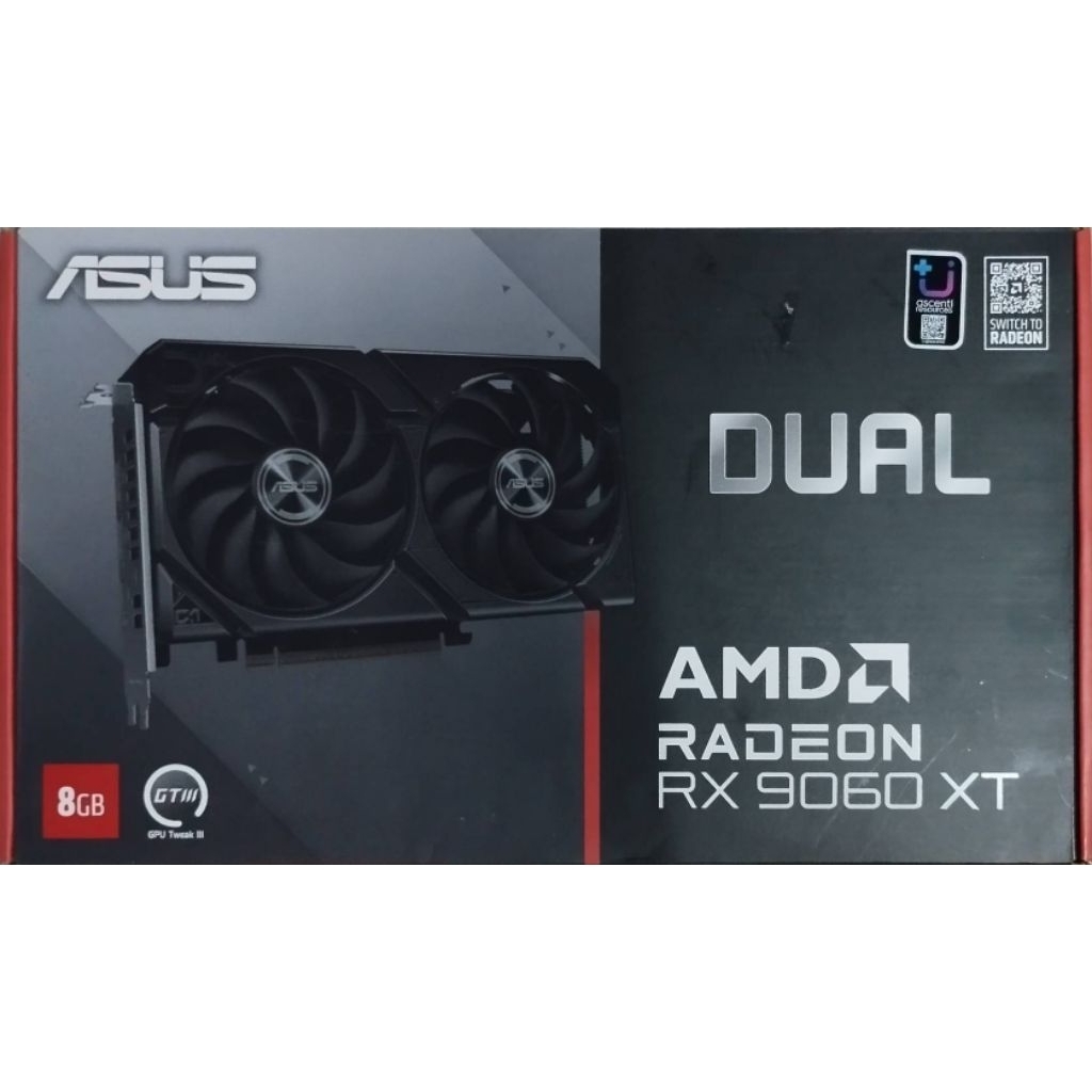 VGA(การ์ดจอ)  Radeon RX 9060 XT ตามตัวเลือก